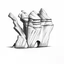 Boulder flatirons  tattoo design idea