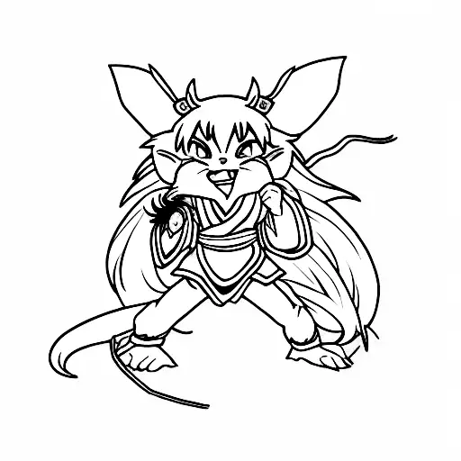 InuYasha  tattoo design idea