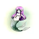 Mermaid tattoo design idea