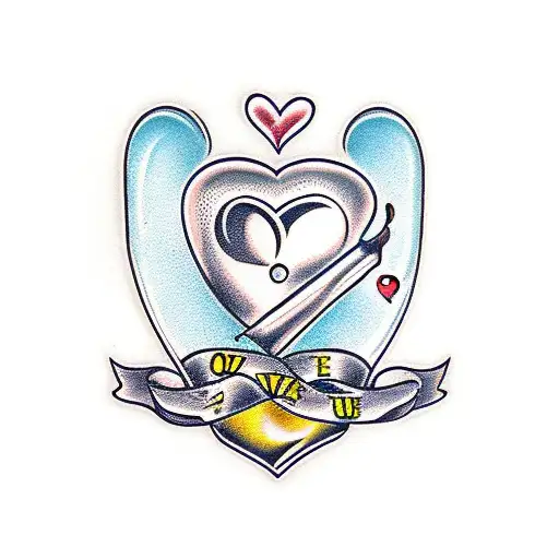 LOVE POTION tattoo design idea