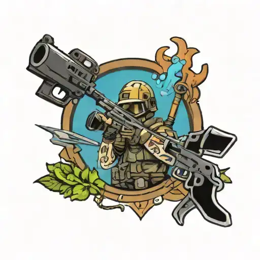 pubg tattoo design idea