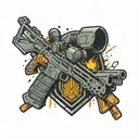 pubg tattoo design idea