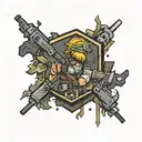 pubg tattoo design idea