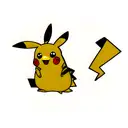 pikachu tattoo design idea