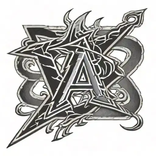 Arizona diamondbacks "A" with a Spider-Man we'd print inside of it and a crown on top of the "A" tattoo design idea