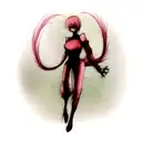 elfen lied tattoo design idea