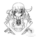 elfen lied tattoo design idea