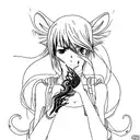 elfen lied tattoo design idea