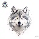 Timberwolf terminator tattoo design idea