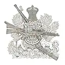Lithuanian Rifle Association tattoo design idea