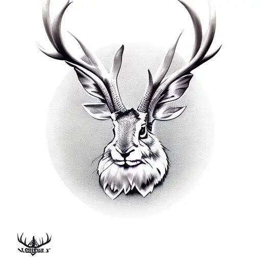 tattoo the jackalope by stilbruch-tattoo on DeviantArt