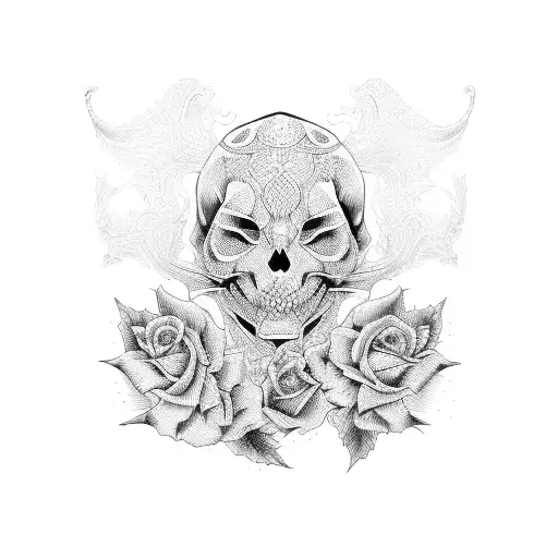 Shibari tattoo design idea