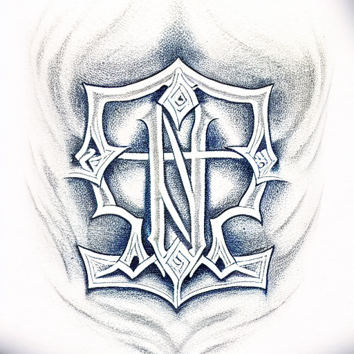 Knight Radiant symbol tattoo design idea