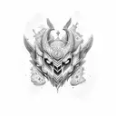 brand of sacrifice berserk tattoo design idea