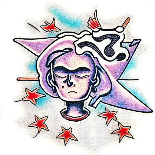 Young morty tattoo design idea