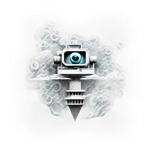 upper arm. to reflect career as paratrooper, infantry soldier, navy diver. top land, bottom sea tattoo design idea