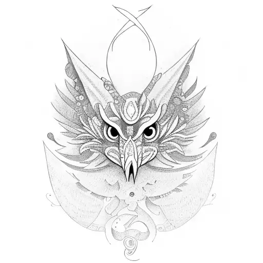 quetzal tattoo design idea