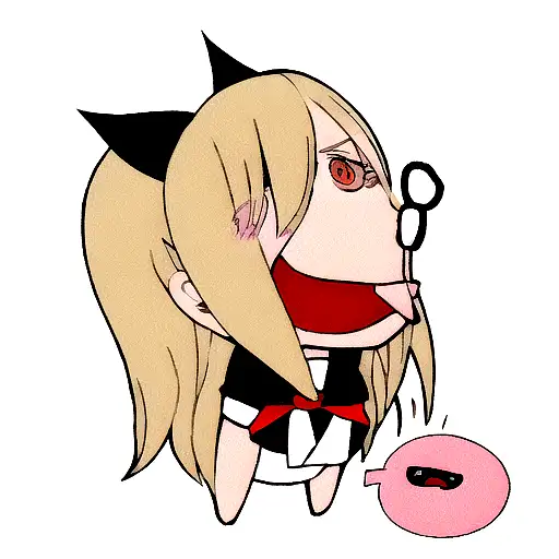 Shinobu Oshino produces kokorowatari from mouth tattoo design idea