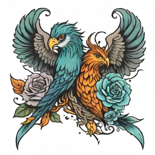 nate and kim tattoo design idea