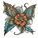 nate and kim tattoo design idea