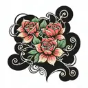 nate and kim palindrome tattoo design idea