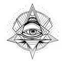 All Seeing Eye tattoo design idea