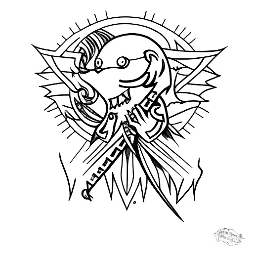 The vampire diaries  tattoo design idea