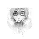 coraline jones tattoo design idea