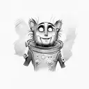 coraline jones tattoo design idea