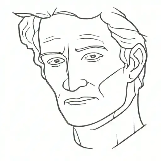 arthur schopenhauer tattoo design idea