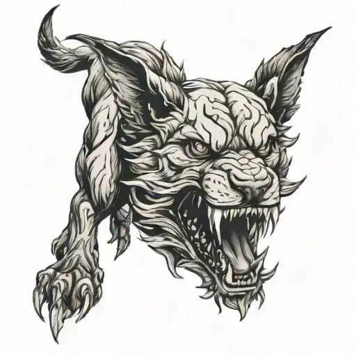 Cerberus, tattoo design idea