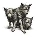 Cerberus, tattoo design idea