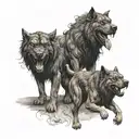 Cerberus, tattoo design idea