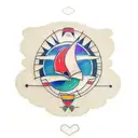 always in morse code tattoo design idea