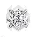 mc Escher impossible playground  tattoo design idea