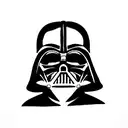 Darth vader tattoo design idea