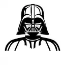 Darth vader tattoo design idea