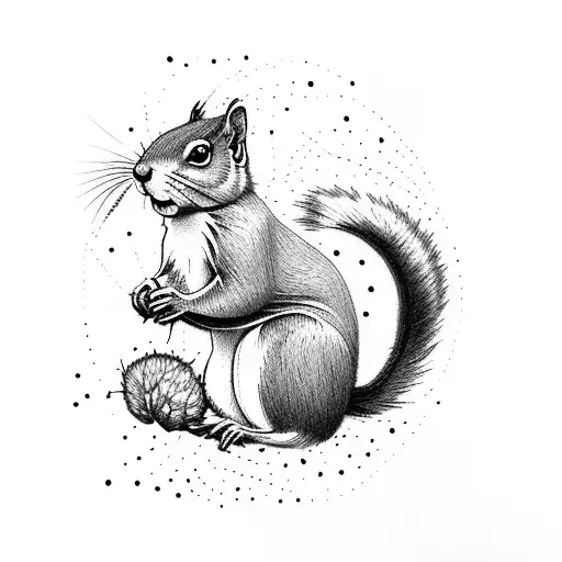 Squirrel Tattoo Small | TikTok