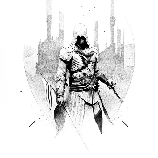 assassins creed tattoo design idea