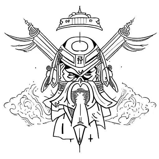 master of my fate captain of my soul tattoo design idea
