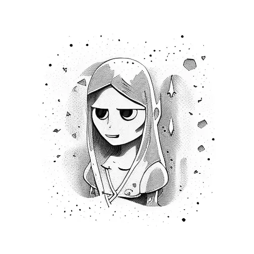 marceline from adventure time tattoo design idea