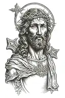 Jesus christ tattoo design idea