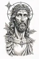 Jesus christ tattoo design idea
