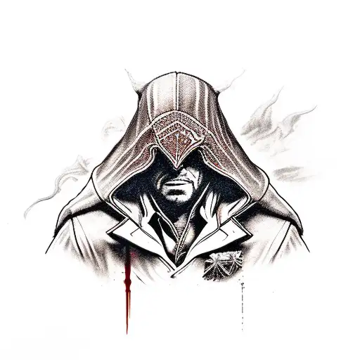 assasins creed ezio tattoo design idea