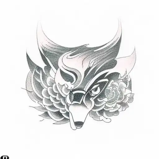 tatouage circulaire majestueux, s'enroulant autour de votre avant-bras, principalement en noir et blanc.  tattoo design idea