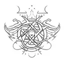 wicca tattoo design idea