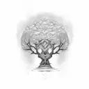 bipolarity and a tree tattoo design idea