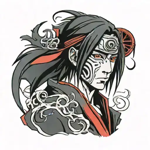 itachi uchiha tattoo design idea