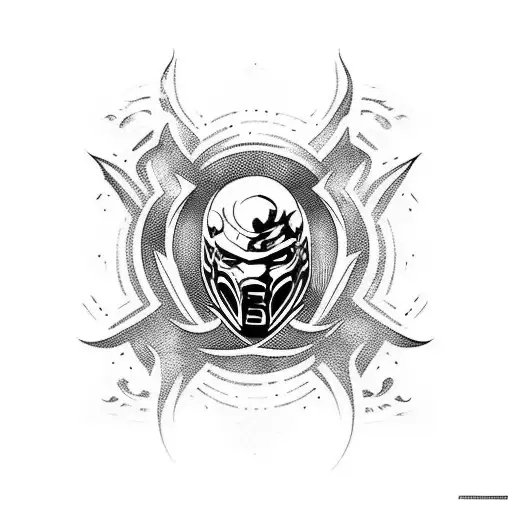 Mortal Kombat tattoo design idea