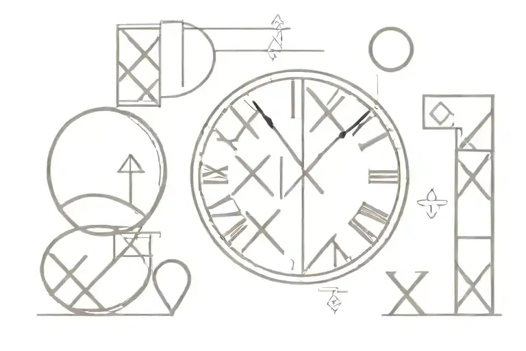 roman numerals II・XXIX・MMXX tattoo design idea